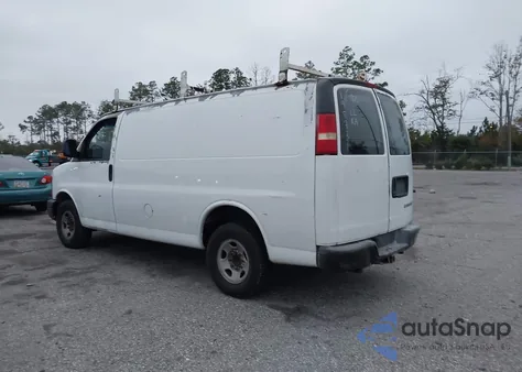 2007 Chevrolet Express Work Van from USA, damaged, VIN 1GCGG25V871198731